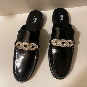 ASOS DESIGN mule loafers